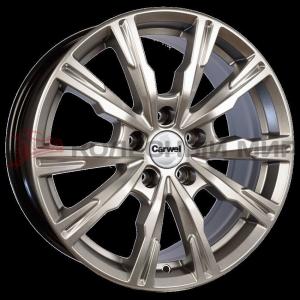 Khomen Wheels KHW1501 (Logan/Sandero/Xray) 6х15 4/100 ET40 d-60,1 Black-FP