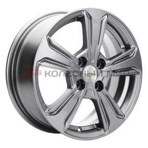 Khomen Wheels  KHW1502 (Rio/Solaris)  6,0\R15 4*100 ET48  d54,1  Gray  [WHS497874]