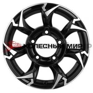 Khomen Wheels KHW1505 (Jimny) 5,5х15 5/139,7 ET5 d-108,1 Black-FP