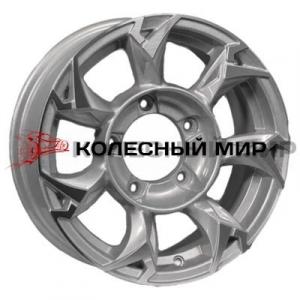 Khomen Wheels KHW1505 (Jimny) 5,5х15 5/139,7 ET5 d-108,1 F-Silver-FP