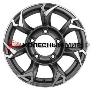 Khomen Wheels KHW1505 (Jimny) 5,5х15 5/139,7 ET5 d-108,1 Gray-FP