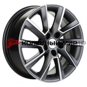 Khomen Wheels KHW1507 (Aveo) 6х15 5/105 ET39 d-56,6 Gray-FP