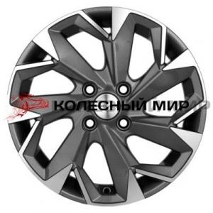 Khomen Wheels KHW1508 (Cobalt) 6х15 4/100 ET39 d-56,6 Gray-FP