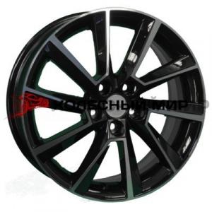 Khomen Wheels KHW1604 (Prius) 6х16 5/100 ET40 d-54,1 Black-FP