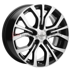 Khomen Wheels  KHW1608 (Actyon)  6,5\R16 5*112 ET40  d66,6  Black-FP  [WHS498704]