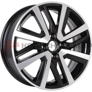 Khomen Wheels KHW1609 (Vesta/Largus) 6х16/4х100 ET50 D60,1 Black-FP