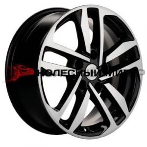 Khomen Wheels KHW1612 (Polo) 6,5х16 5/100 ET39 d-57,1 Black-FP