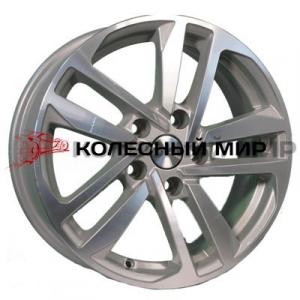 Khomen Wheels KHW1612 (Polo) 6,5х16 5/100 ET39 d-57,1 F-Silver-FP