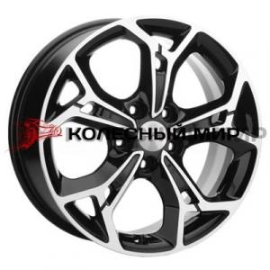 Khomen Wheels KHW1702 (DFM AX 7) 7x17/5x108 ET43 D65,1 KHW1702 (DFM AX 7) Black-FP
