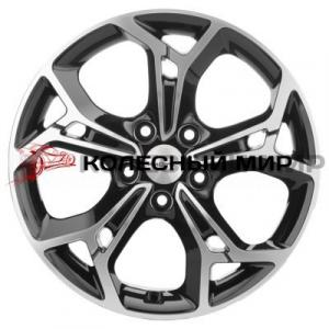 Khomen Wheels KHW1702 (Optima/Tucson) 7х17 5/114,3 ET51 d-67,1 Black-FP