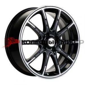 Khomen Wheels KHW1707 (Lada Vesta) 6,5х17/4х100 ET50 D60,1 Black-FP