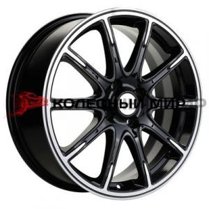 Khomen Wheels KHW1707 (Lada Vesta Cross) 6,5х17/4х100 ET43 D60,1 Black-FP
