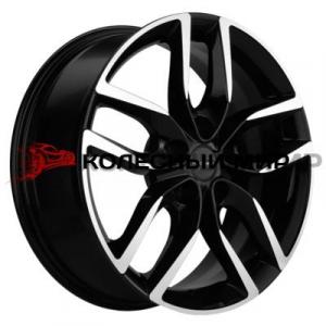 Khomen Wheels KHW1708 (Elantra/Ceed/i30) 6,5х17 5/114,3 ET46 d-67,1 Black-FP