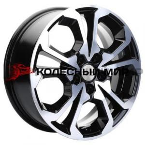 Khomen Wheels KHW1711 (Coolray) 6,5х17 5/114,3 ET45 d-54,1 Black-FP