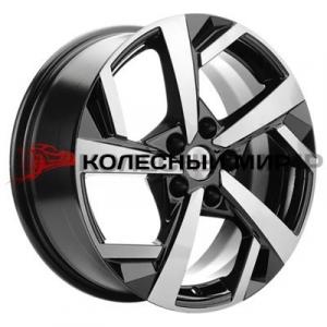 Khomen Wheels KHW1712 (DFM AX 7) 7x17/5x108 ET43 D65,1 KHW1712 (DFM AX 7) Black-FP