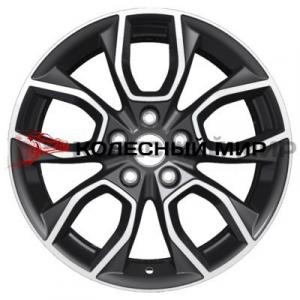 Khomen Wheels KHW1713 (Ceed) 7х17 5/114,3 ET53 d-67,1 Black-FP