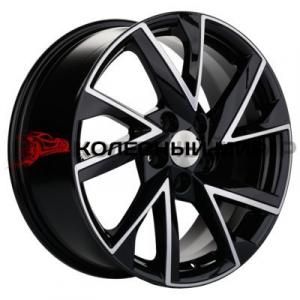 Khomen Wheels KHW1714 (DFM580) 7х17 5/110 ET45 d-67,1 Black-FP