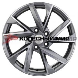 Khomen Wheels KHW1714 (Karoq) 7х17 5/112 ET45 d-57,1 Gray-FP