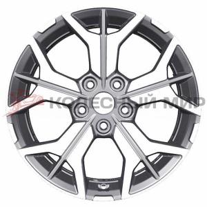 Khomen Wheels KHW1715 (Tiguan) 7х17/5х112 ET40 D57,1 F-Silver-FP
