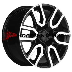 Khomen Wheels KHW1723 (L200) 8х17 6/139,7 ET38 d-67,1 Black-FP