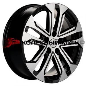 Khomen Wheels KHW1803 (Changan/Geely/Lexus/Suzuki/Toyota) 7х18 5/114,3 ET45 d-60,1 Black-FP