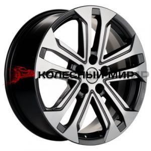 Khomen Wheels KHW1803 (Haval Dargo) 7х18 5/114,3 ET40 d-66,5 Gray-FP