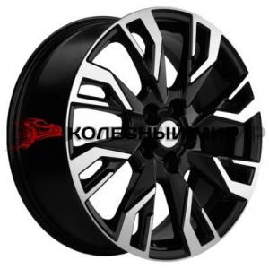Khomen Wheels KHW1809 (Chery Tiggo 4/Tiggo 7 Pro) 7х18 5/108 ET33 d-60,1 Black-FP