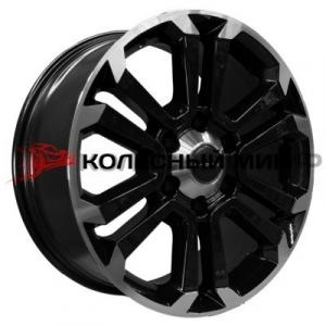 Khomen Wheels KHW1817 (LC Prado) 7,5х18 6/139,7 ET25 d-106,1 Black-FP