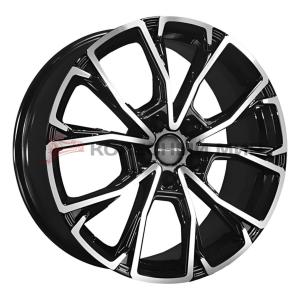 Khomen Wheels  KHW1907 (Exeed VX/TXL)  7,5\R19 5*108 ET36  d65,1  Black-FP  [KHW190705BLF]  Fb max 6