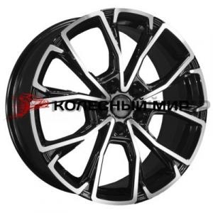 Khomen Wheels KHW1907 (Nissan X-Trail) 7,5х19 5/114,3 ET45 d-66,1 Black-FP