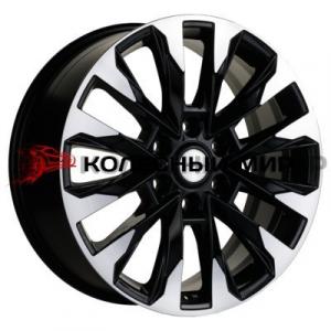 Khomen Wheels KHW2010 (Pajero IV) 8х20 6/139,7 ET38 d-67,1 Black-FP