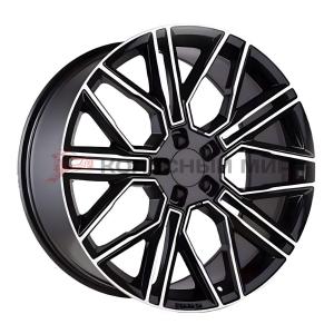 Khomen Wheels  KHW2101 (Audi E-tron)  9,5\R21 5*112 ET36  d66,6  Black-FP  [KHW210101BLF]  <С>  Fb m