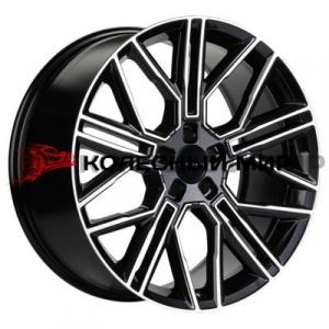 Khomen Wheels KHW2101 (Li 7/9) 9,5x21/5x120 ET45,5 D62,5 KHW2101 (Li 7/9) Black-FP