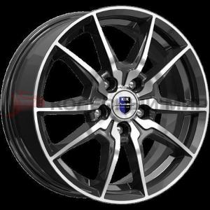 КиК Адамар (КС886) 6,5x16 5/112 ET50 d-57,1 алмаз чёрный (Арт.77032)