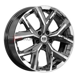 КиК  Айона (КС1169)  6,5\R18 5*114,3 ET40  d66,6  Алмаз черный  [83896]  Fb max 640 kg