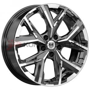 КиК Айона (КС1169) 6,5x18 5/114,3 ET40 d-64,1 алмаз чёрный (Арт.83898)