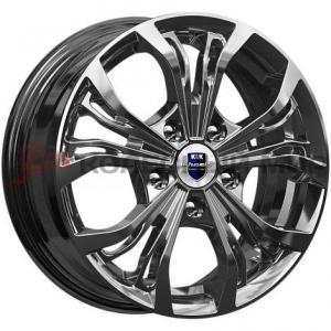 КиК Аламида (КС660) 6,5x16 5/105 ET38 d-56,6 дарк платинум (Арт.73169)