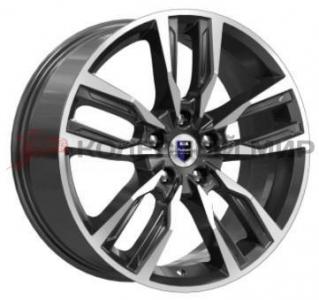 КиК Борэй (КС901) 8,0x18 5/114,3 ET40 d-66,1 алмаз чёрный (Арт.75850)