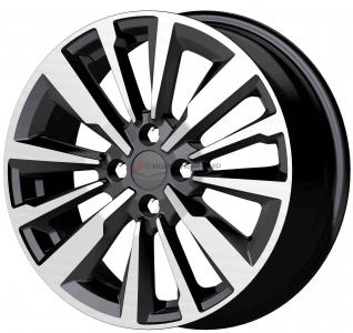 КиК Эрман (КС997) 6,5x16 4/98 ЕТ35 d-58,5 алмаз чёрный (Арт.78760)