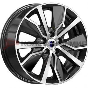 КиК Гамбит (КС961) 6,5x16 5/114,3 ET50 d-66,1 алмаз чёрный (Арт.78759)