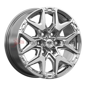 КиК  Гангут (КС1176)  7,5\R18 6*139,7 ET40  d92,5  Дарк платинум  [84162]  Fb max 900 kg