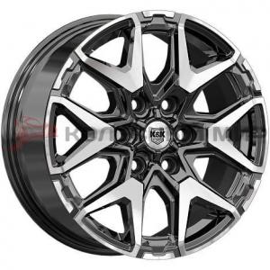 Khomen Wheels KHW1710(2) (VW Multivan) 6,5х17 5/120 ET60 d-65,1 Black