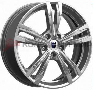 КиК Karrera Light (КС935) 7,0x18 5/114,3 ET35 d-60,1 дарк платинум брайт (Арт.76488)