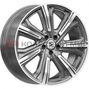 КиК Kleemann (КР1067) 8,5x20 5/120 ET45 d-59,6 Diamond Gloss Graphite (Арт.83999)