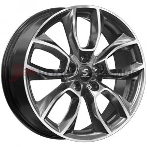 КиК КР001 (X-Trail T32) 7,0x18 5/114,3 ET45 d-66,1 Diamond Gloss Graphite (Арт.77554)