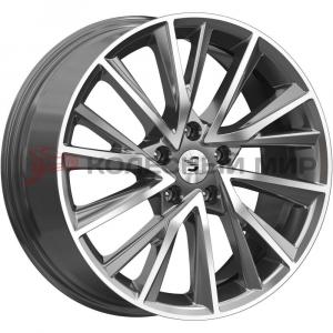 КиК КР010 (X-Trail T33) 7,5x18 5/114,3 ET40 d-66,1 Diamond Gloss Graphite (Арт.79193)