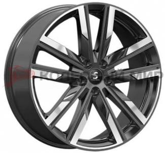 КиК  КР014 (20_Geely Tugella)  8,0\R20 5*108 ET46  d63,35  Diamond Black Gris  [82150]