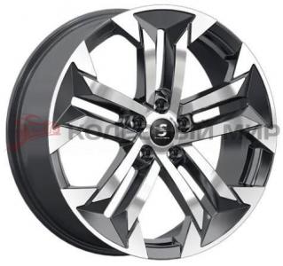 КиК КР015 (EXEED TXL/VX) 7,5x19 5/108 ET36 d-65,1 Diamond Black Gris (Арт.82099)