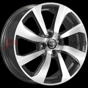 КиК КС893 (ZV Sandero Stepway) 6,0x16 4/100 ET37 d-60,1 алмаз чёрный (Арт.75246)