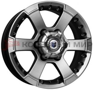 КиК  М56 (КС593)  7,0\R16 6*139,7 ET30  d93,1  Дарк платинум  [72672]